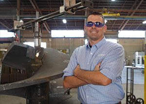 Michael Rourke customer service manager at Champion Equipment Co.
