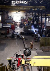 Creating custom buckets and augers at Champion Equipment