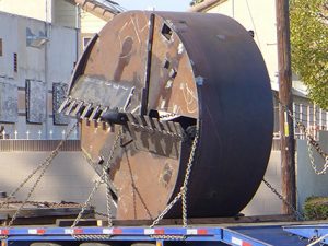 Champion Equipment spin bottom drilling bucket.